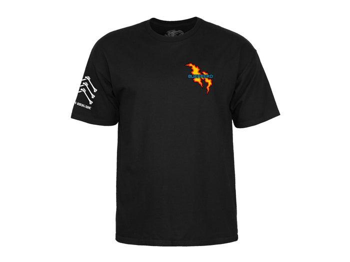 Powell Peralta - Tommy Guerrero Flaming Dagger T-Shirt - Black