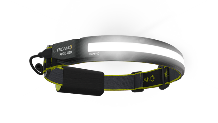 PRO 1400 Lumen PureHD™ Wide Beam Rechargeable Headlamp
