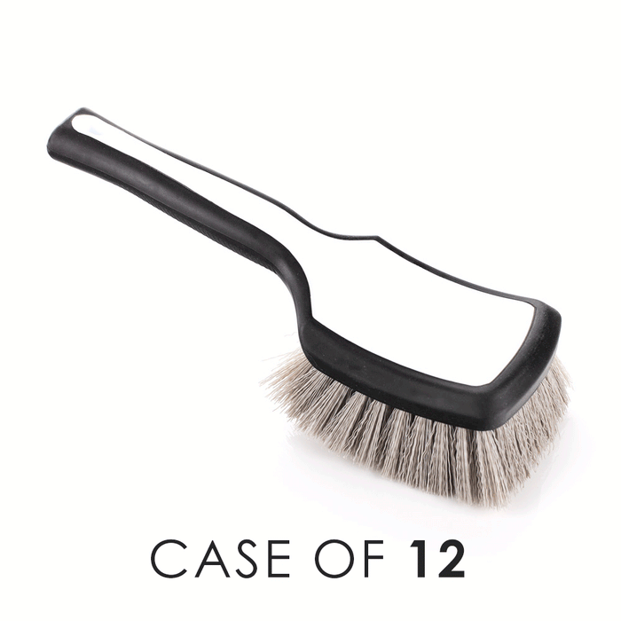 A Black Ice Progrip XL Tire Brush on a white background with the text 'Case of 12'.