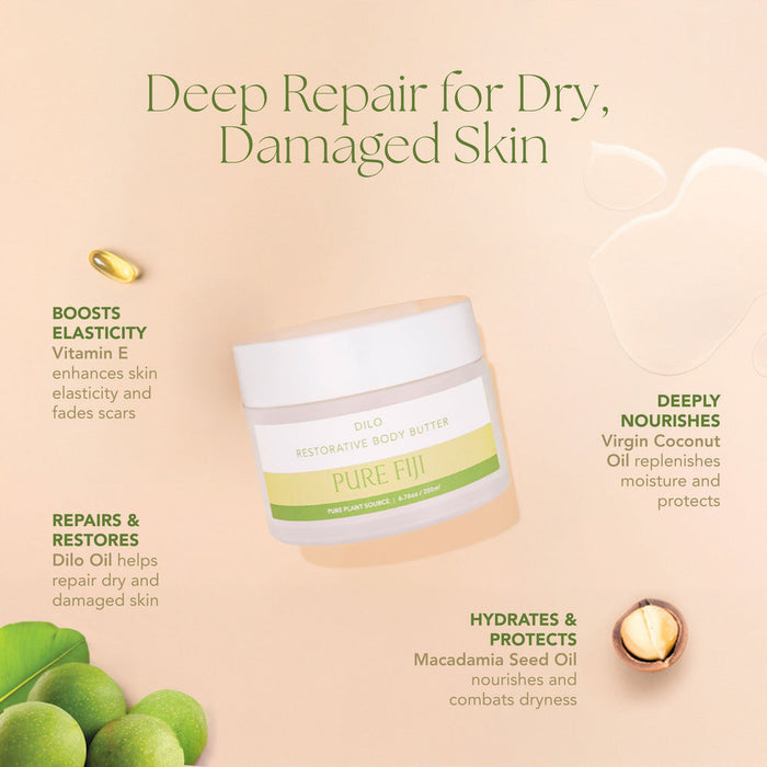 Pure Fiji Skin Care Pure Fiji Dilo Body Butter 200ml