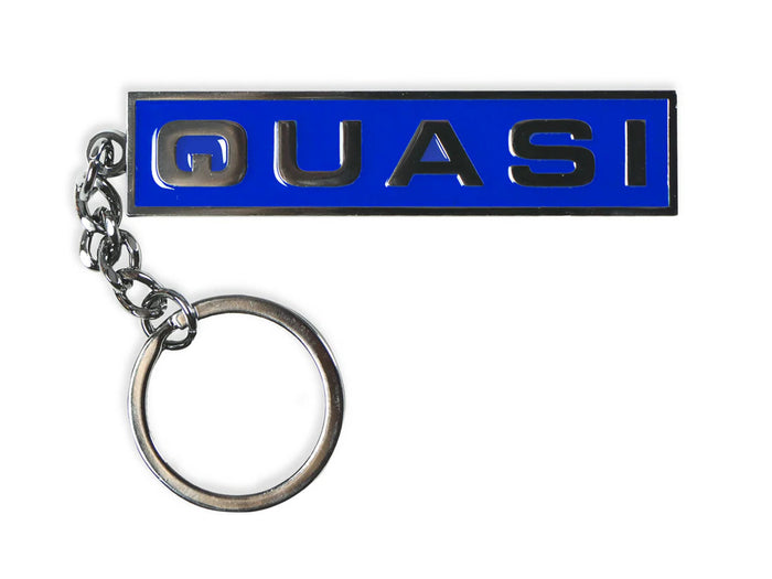 Quasi - Euro Keychain - Blue