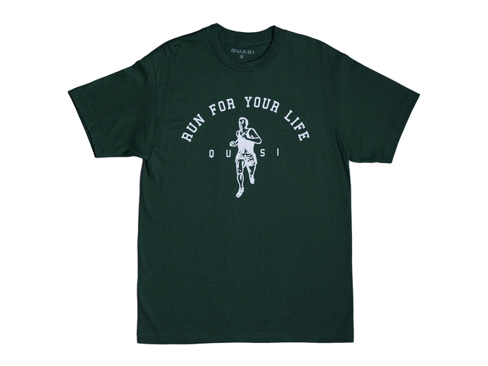 Quasi - Run T-Shirt - Forest Green