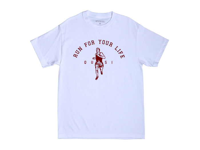 Quasi - Run T-Shirt - White