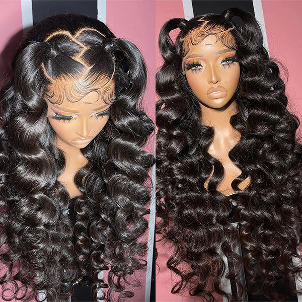 hd lace wigs human hair deep wave long wig for black women’s beauty