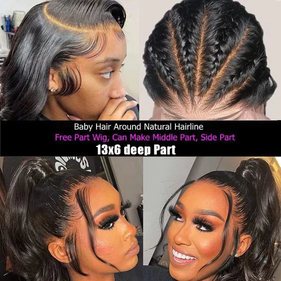 qvr hd lace wigs straight virgin human hair wig with transparent lace for black women