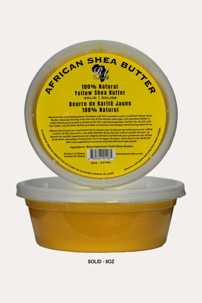RA COSMETICS AFRICAN SHEA BUTTER [CHUNKY/SOLID] RA COSMETICS