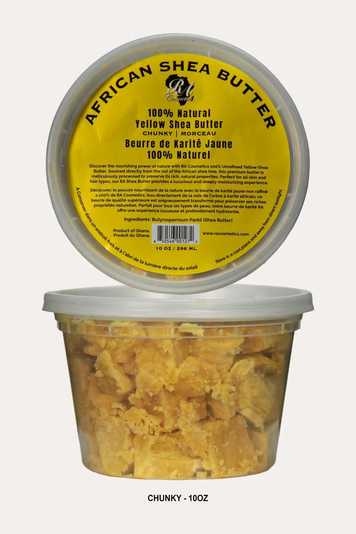RA COSMETICS AFRICAN SHEA BUTTER [CHUNKY/SOLID] RA COSMETICS