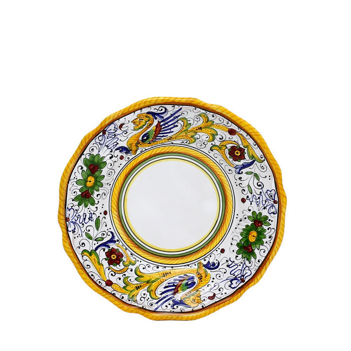 RAFFAELLESCO DELUXE: Bread and Butter Plate (White Center)