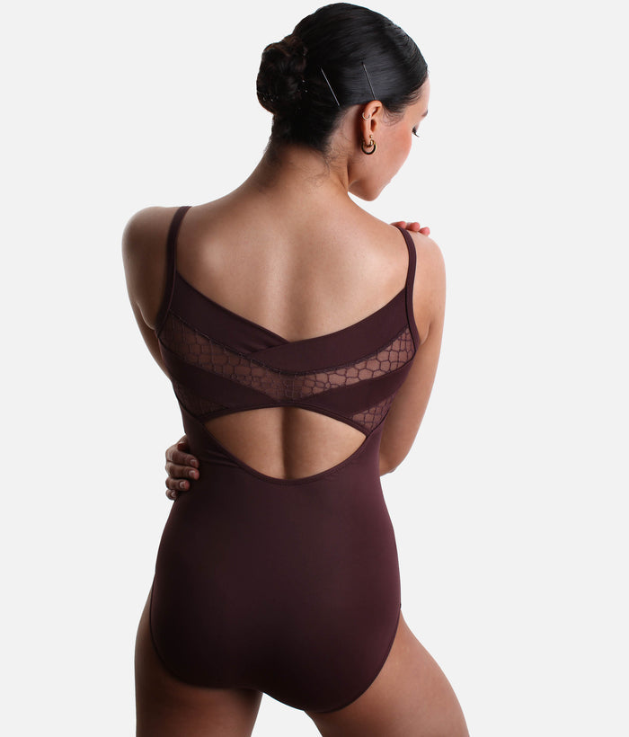 RAVENA Ballet Leotard, Soft Microfiber Camisole Fit - BY64