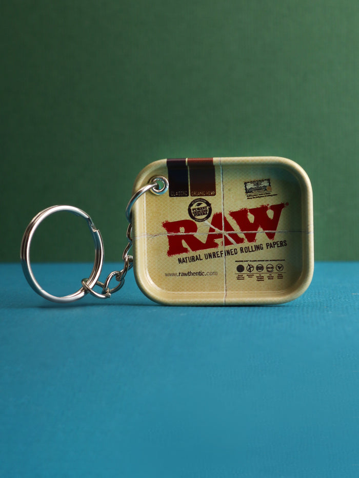 RAW Mini Rolling Tray Keychain | One Colour-Image 1