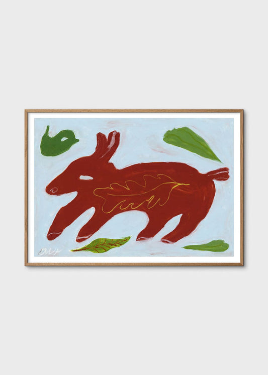 Red Animal and Little Bird by Ojuna Njama Petersen