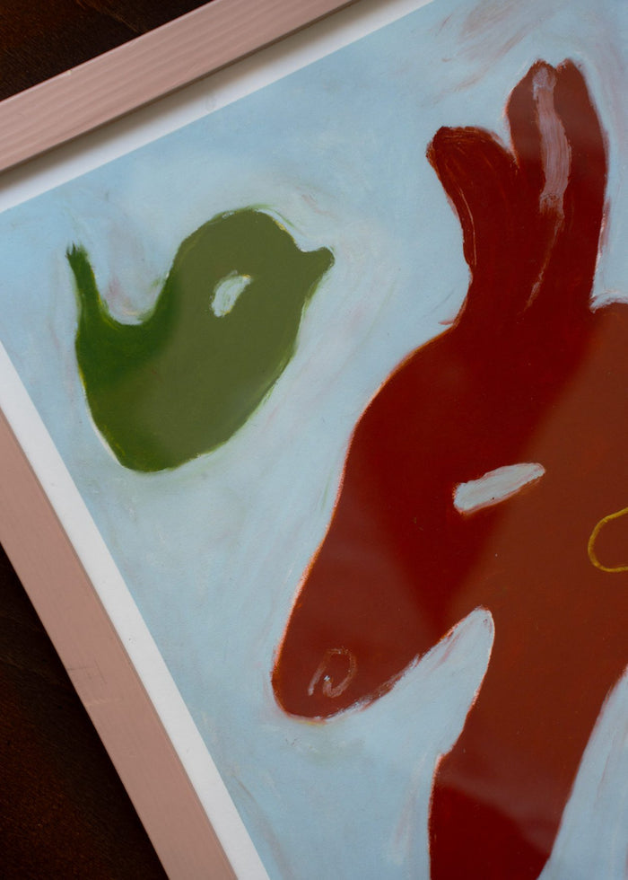Red Animal and Little Bird by Ojuna Njama Petersen