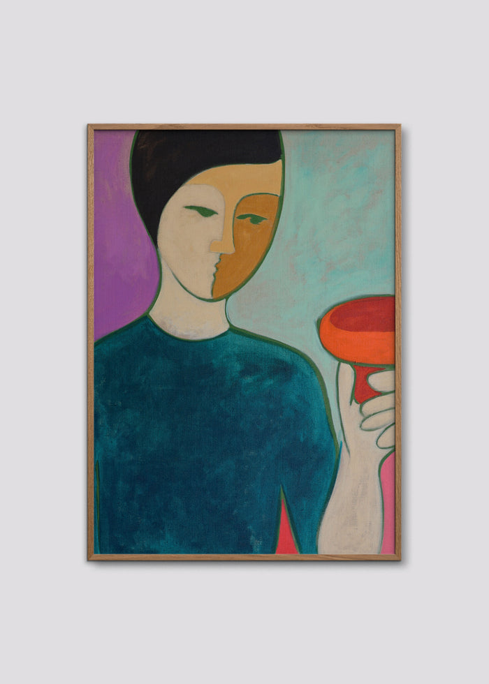 Red Cup Orange Cup by Anna Hvid