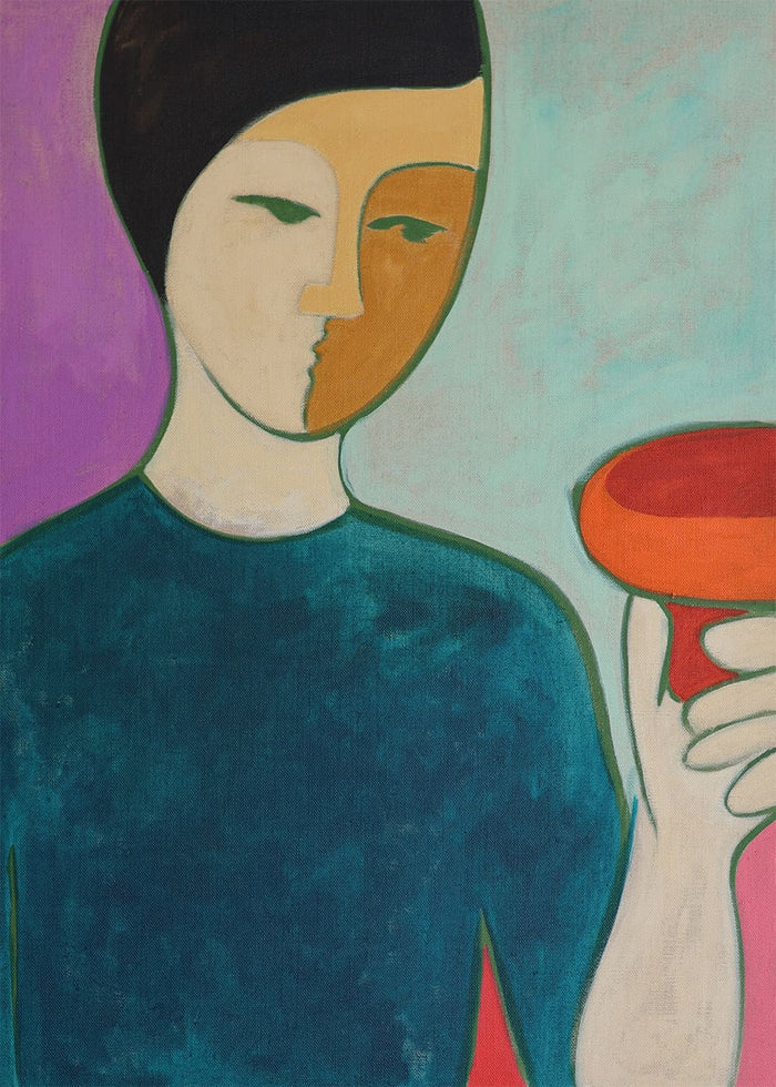 Red Cup Orange Cup by Anna Hvid