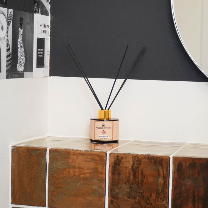 Reed Diffuser - Geurstokjes - Amber - 100ml