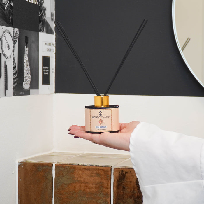 Reed Diffuser - Geurstokjes - Amber - 100ml