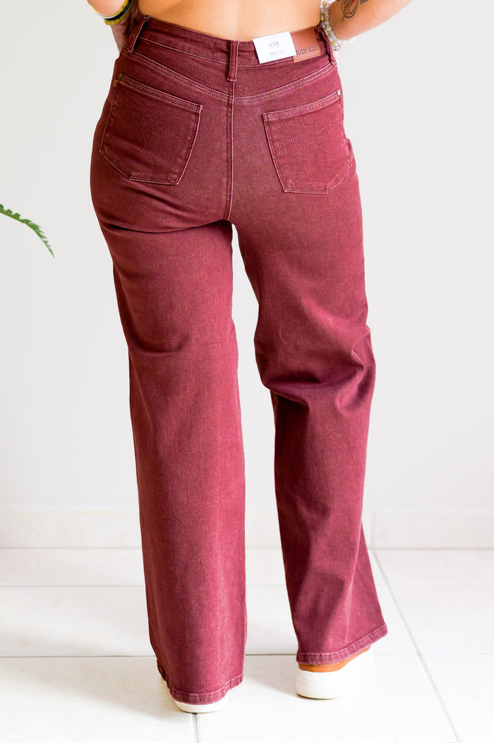 Retro Curve Judy Blue Wide Leg