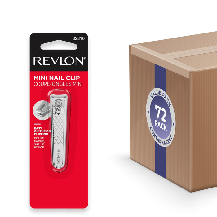 Revlon Compact Nail Clipper - 72 Pack