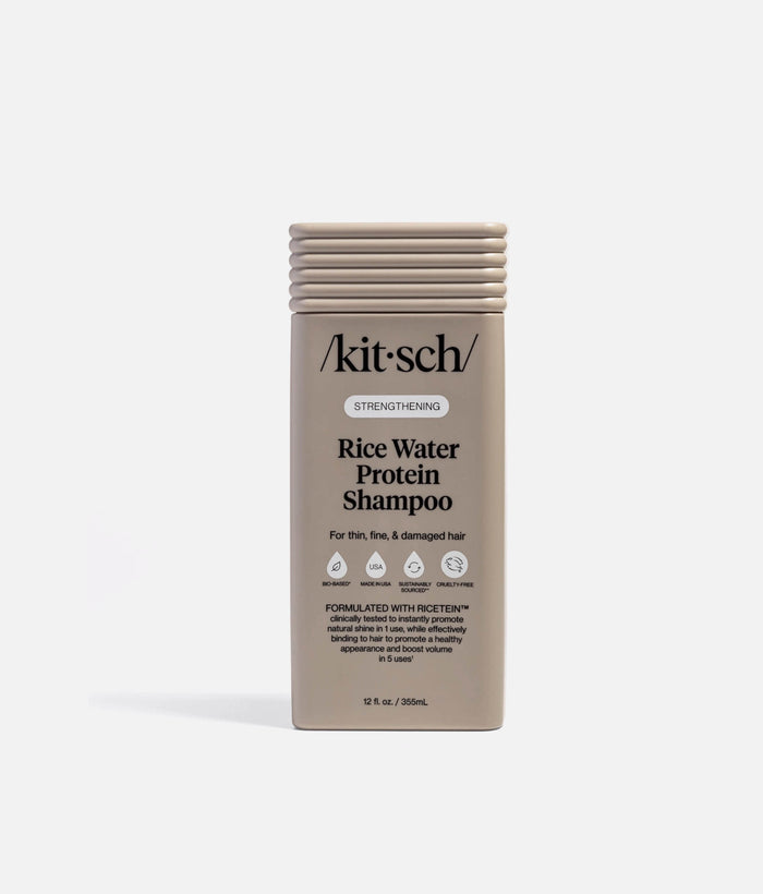 Strengthening Rice Water Shampoo, Clean, Strong, Healthy-Looking Hair
