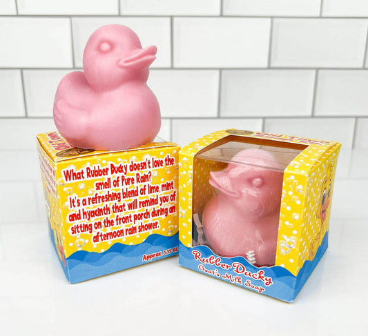 Christmas Rubber Ducky Goat's Milk Soap - Old Town Soap Co.