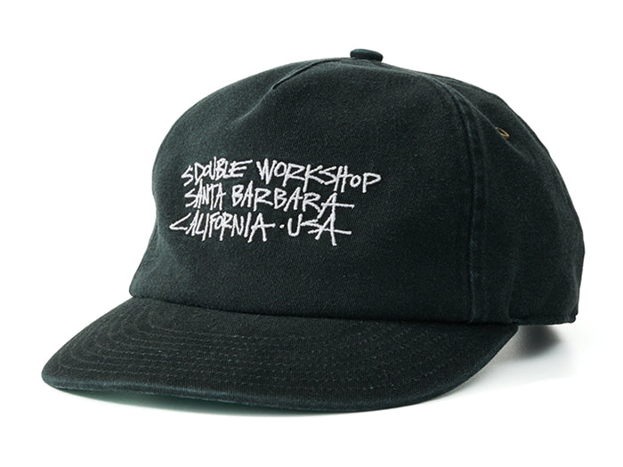 S-Double - Address Text Relaxed Golfer - Black