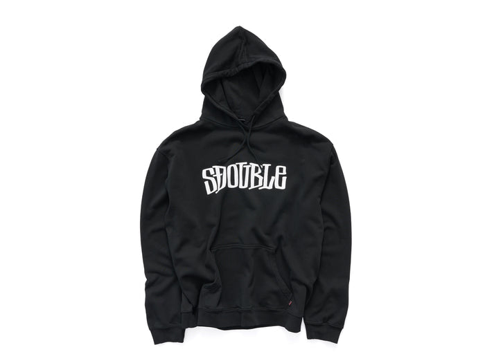 S-Double - Big Block Pullover Hoodie - Overdye Black