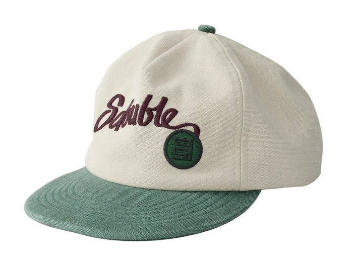 S-Double - Canvas Cap - Natural / Green