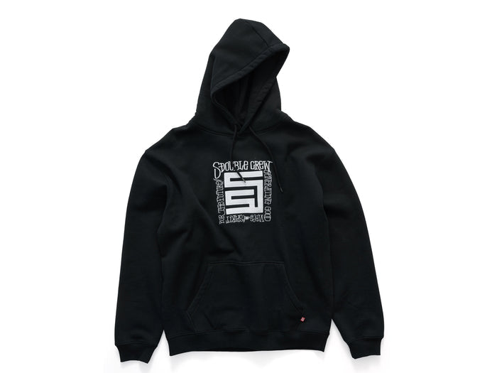 S-Double - Generating Pullover Hooded Fleece - Black
