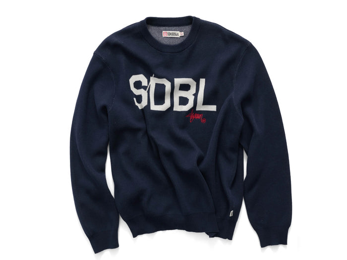 S-Double - SDBL Knit Sweater - Navy