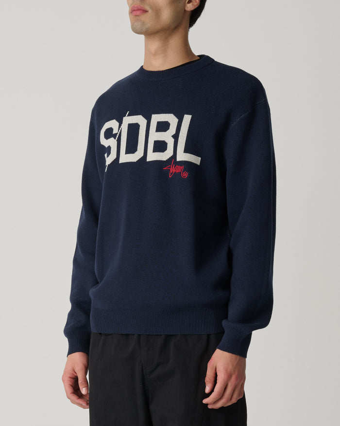 S-Double - SDBL Knit Sweater - Navy