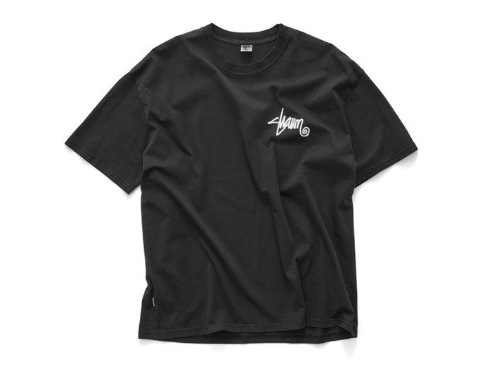 S-Double - Shawn Script T-Shirt - Pigment Black