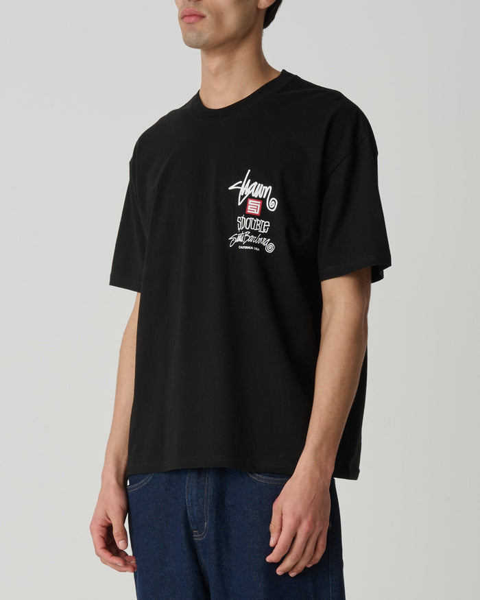 S-Double - Shawn Stack T-Shirt - Black