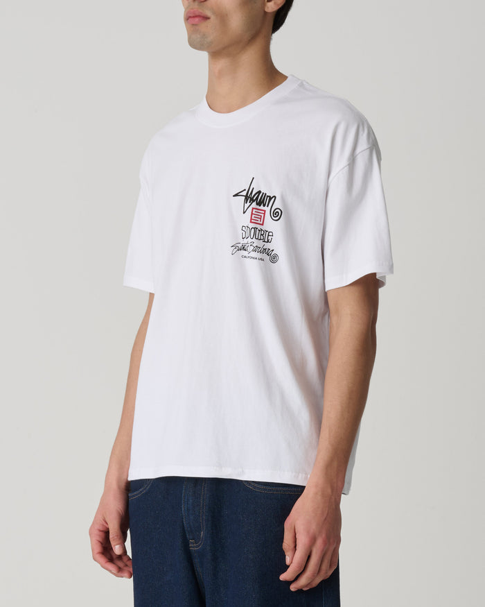 S-Double - Shawn Stack T-Shirt - White