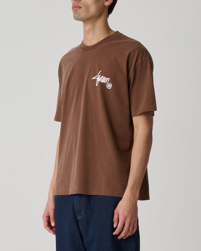 S-Double - Shawn T-Shirt - Pigment Chocolate