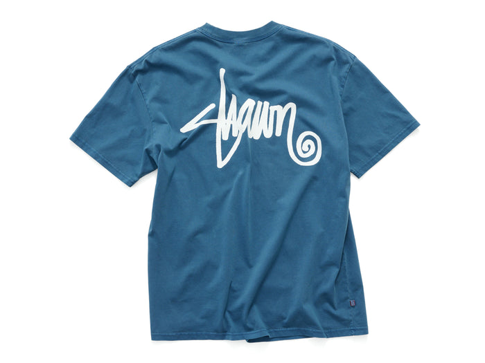 S-Double - Shawn T-Shirt - Pigment Warm Blue