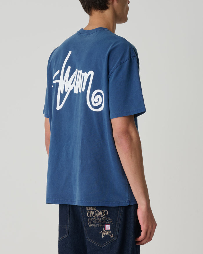 S-Double - Shawn T-Shirt - Pigment Warm Blue