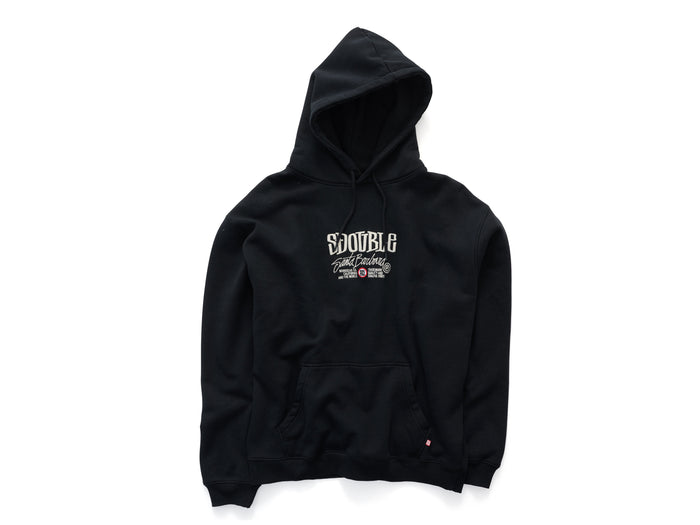 S-Double - Trademark Hooded Fleece - Black