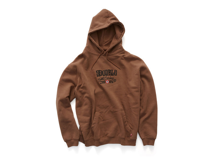 S-Double - Trademark Hooded Fleece - Chocolate