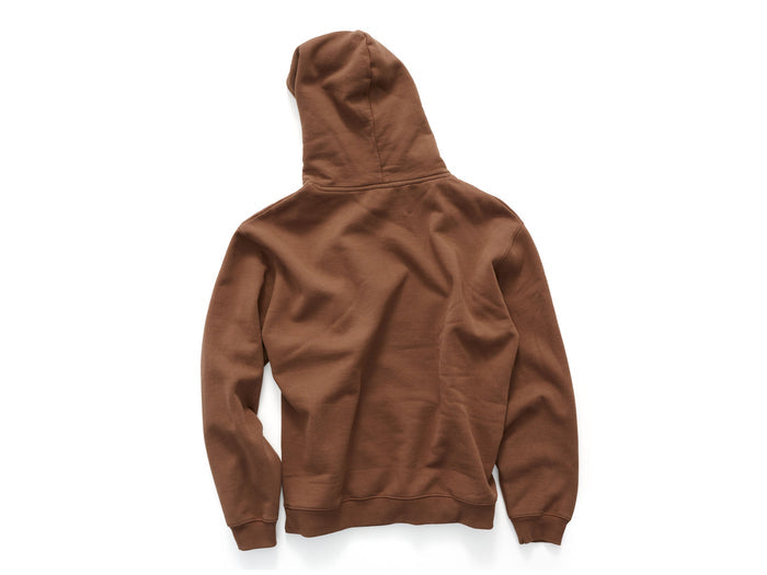 S-Double - Trademark Hooded Fleece - Chocolate