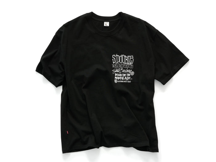 S-Double - West Coast T-Shirt - Black