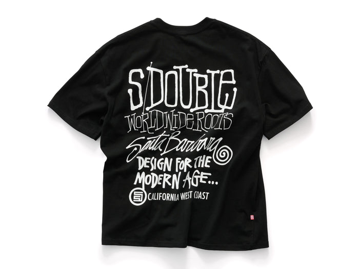 S-Double - West Coast T-Shirt - Black