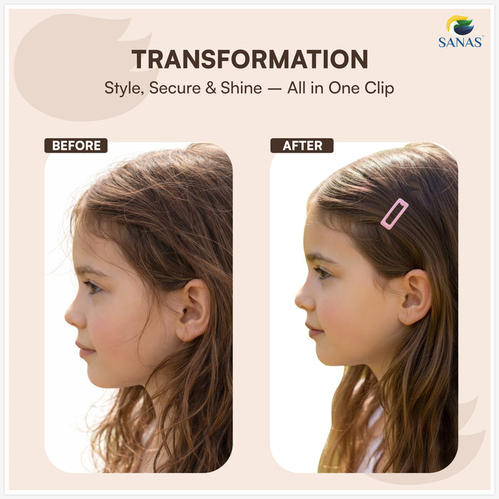 Multicolor Tic Tac Hair Clips Hair Accessories For Women