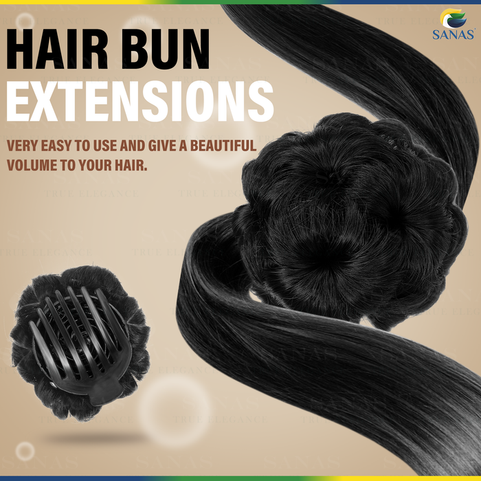 Bridal Hair Bun Extension Hair Accessories for Women