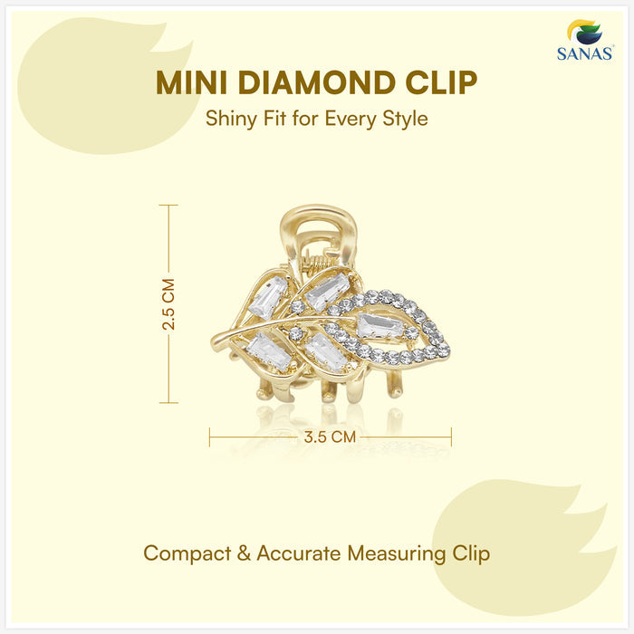 Korean Crystal Leaf Hair Accessories for Women