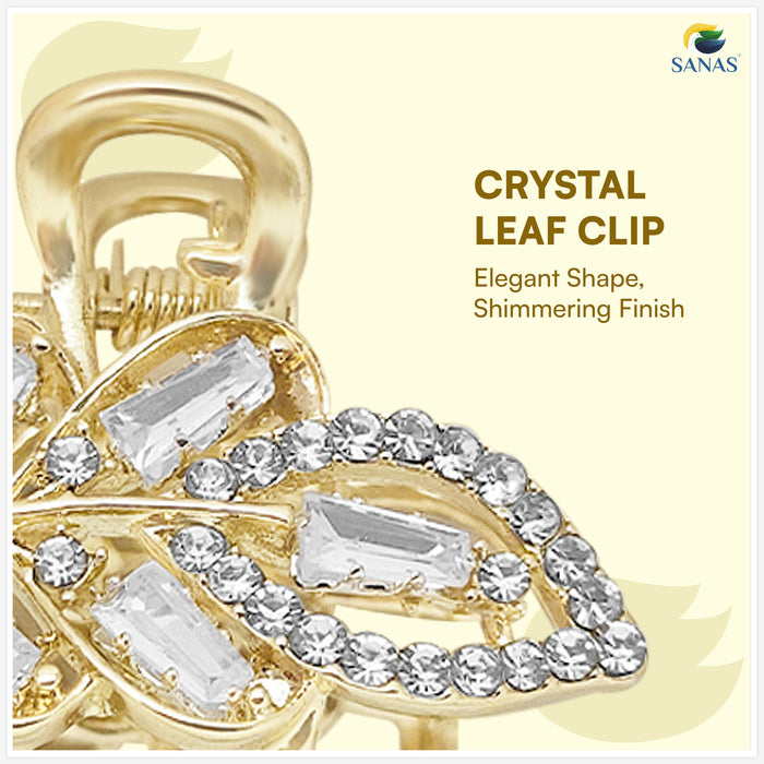 Golden Leaf Hair Clip Hair Accessories for Women