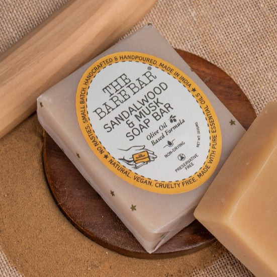 Sandalwood And  Musk Soap Bar