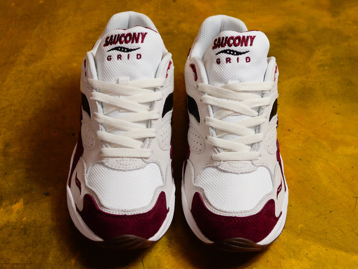 Saucony Grid Shadow 2 - Cream / Red