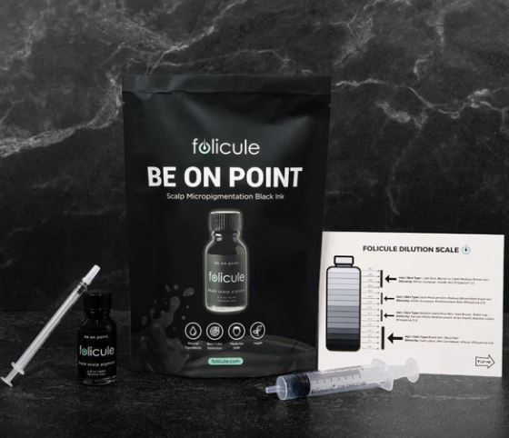 SC SCALP MICROPIGMENTATION BLACK INK KIT - Palms Fashion Inc.