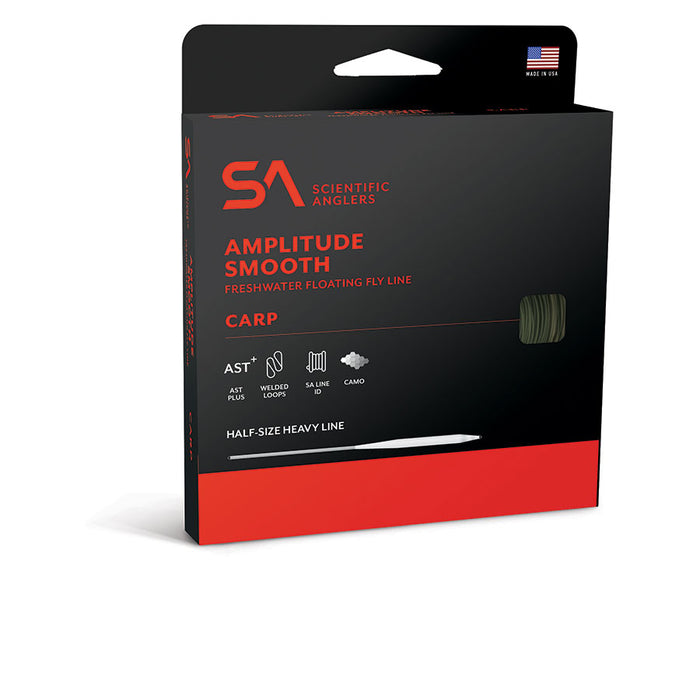 Scientific Anglers Amplitude Smooth Carp freshwater nymph fly line