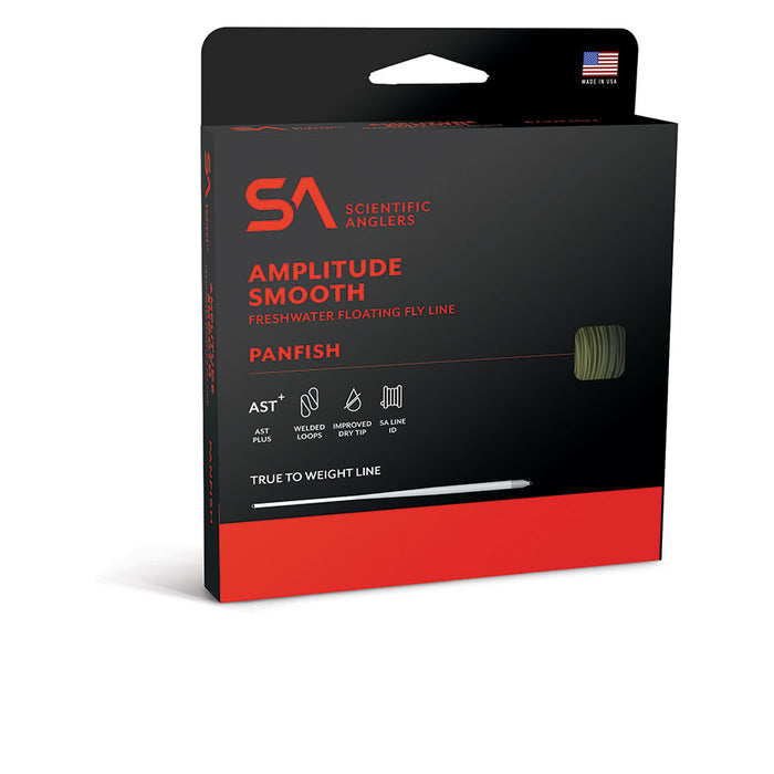 Scientific Anglers Amplitude Smooth Panfish freshwater dry fly line